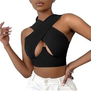 SHEIN Stay Chasin' underwire crop top
